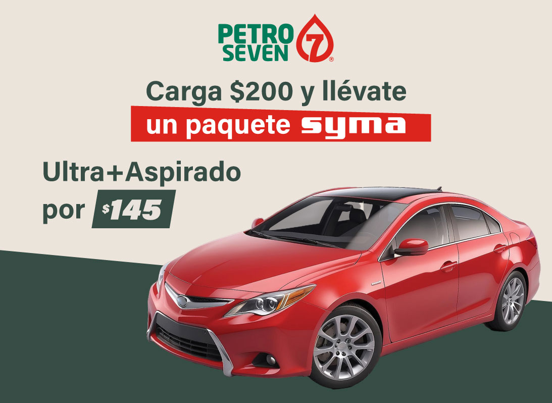 Carga $200 y llévate un paquete Syma Ultra+Aspirado por $145